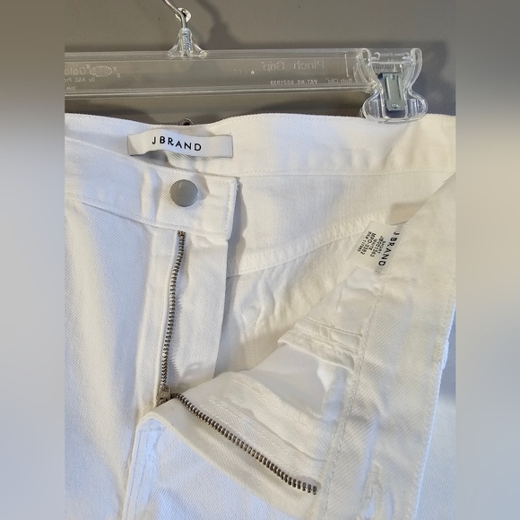 JBrand White Denim Jean Shorts Sz 27 - Picture 4 of 4
